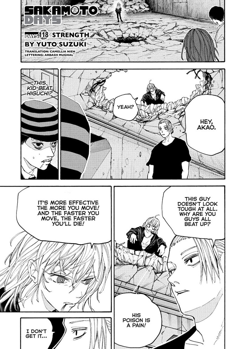 Sakamoto Days Chapter 118